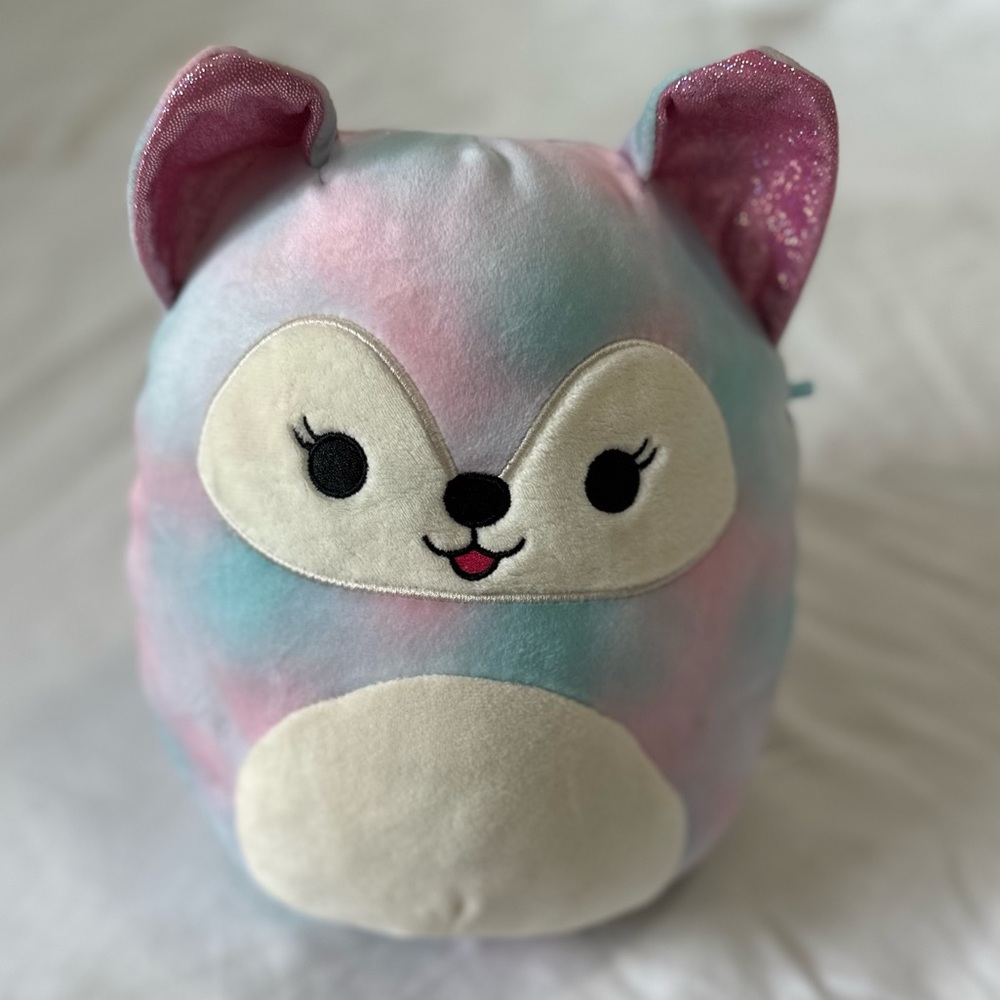 Squishmallow RARE Colleta Fox Squishy Soft Plush Toy Animals, 9”, EUC